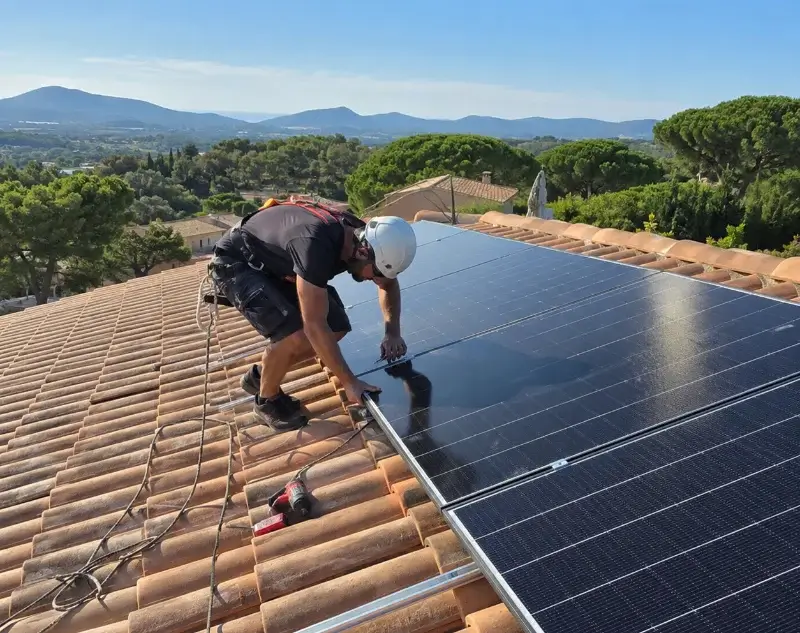 Installateur panneaux solaires Curciat-Dongalon — pose photovoltaïque sur toiture